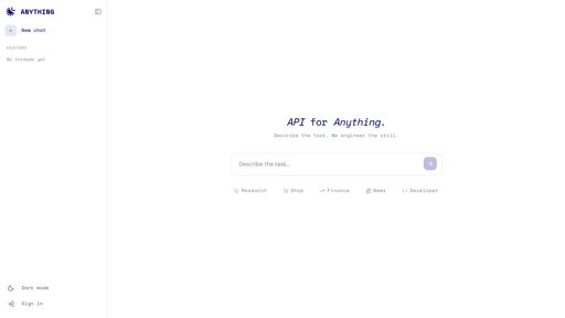 image of Anything API
