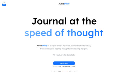 image of AudioDiary