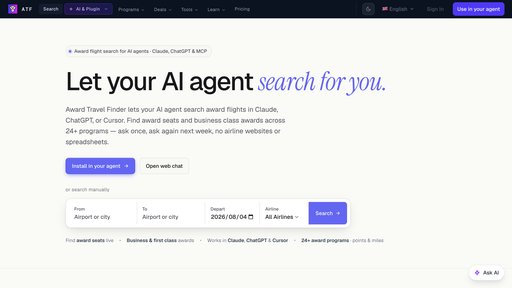 Award Travel Finder