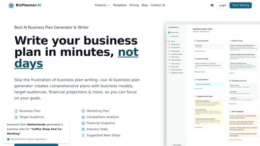 image of BizPlanner AI
