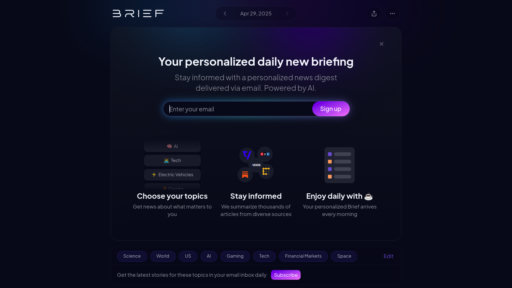 image of Brief News