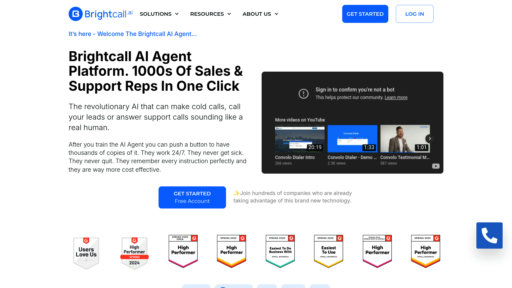 image of Brightcall AI Agent