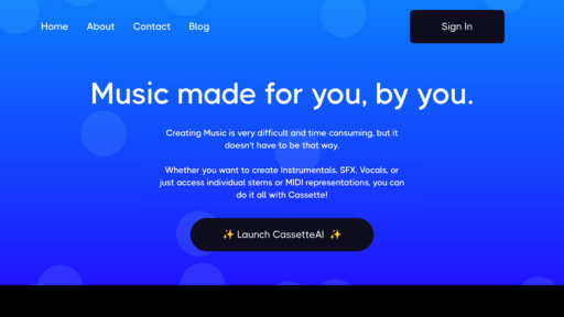 image of CassetteAI