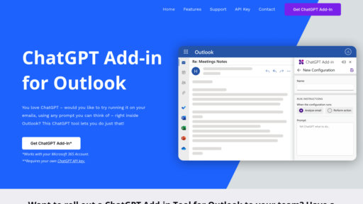 image of ChatGPT Add-in for Outlook