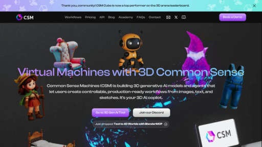 image of Common Sense Machines (CSM)