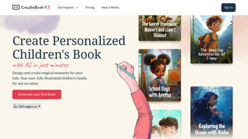 image of CreateBookAI