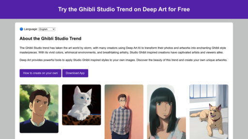 image of Deep Art Effects