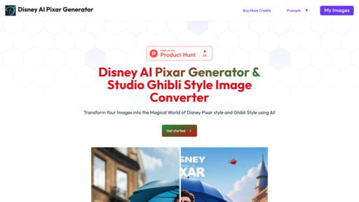 image of Disney Pixar AI Generator