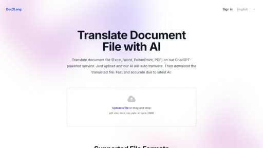 image of Doc2Lang