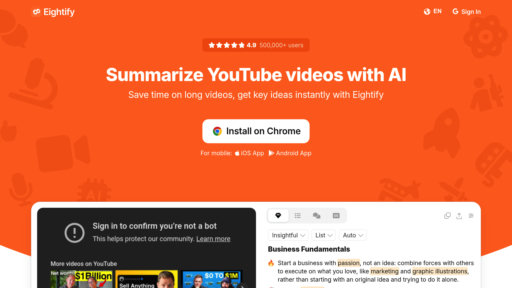 image of Eightify