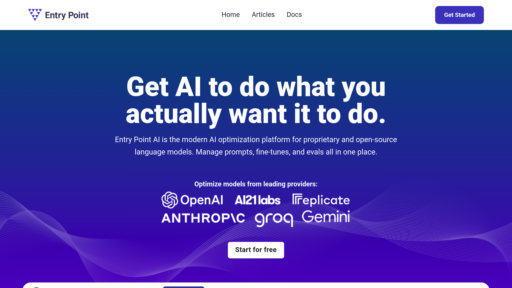 image of Entry Point AI