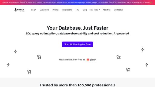image of EverSQL