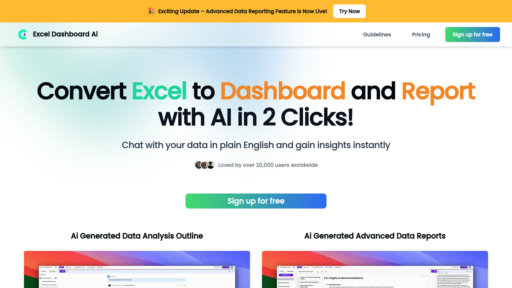 image of ExcelDashboard AI