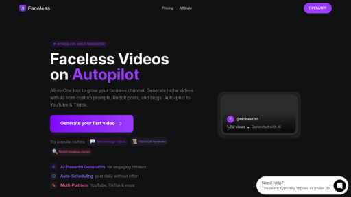 image of Faceless.so