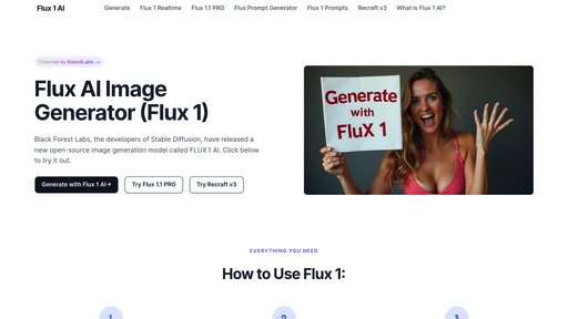 image of Flux.1 AI
