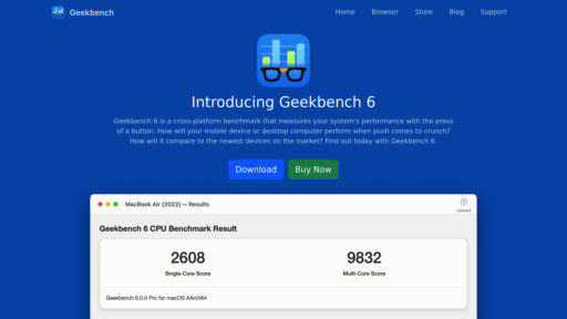 image of Geekbench