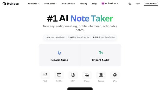 image of HyNote