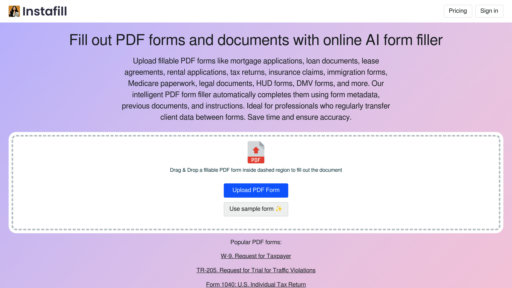 image of InstaFill AI