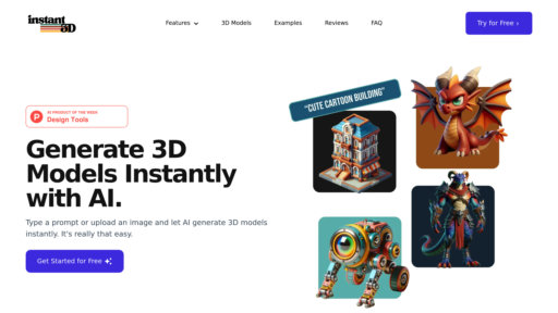 image of Instant3D.AI