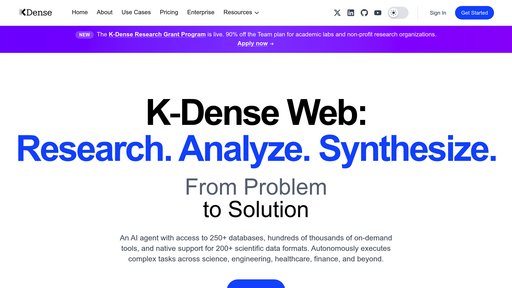 image of K-Dense Web