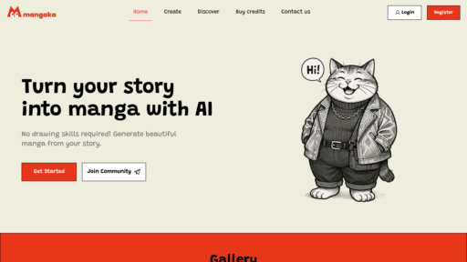 image of Mangaka.app