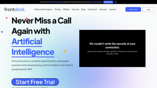image of My AI Front Desk