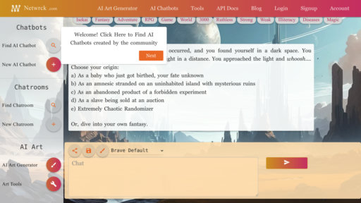 image of Netwrck AI Chat