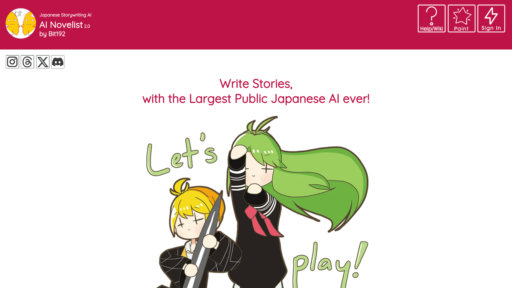 image of Novel AI