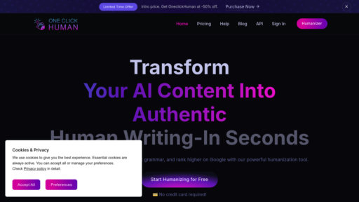 image of OneClickHuman