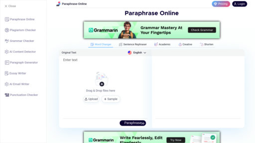 image of Paraphrase Online