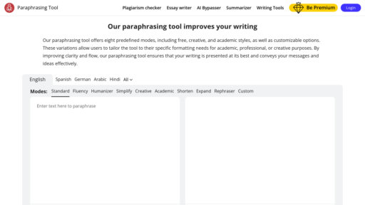 image of Paraphrasing Tool AI