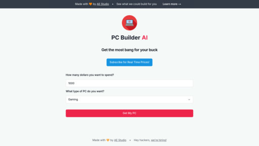 PC Builder AI