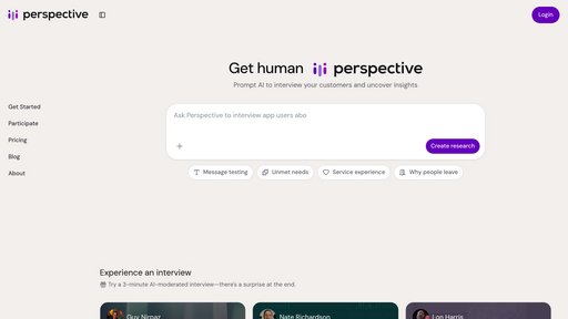 image of Perspective AI