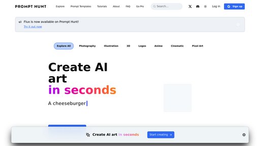 image of Prompt Hunt