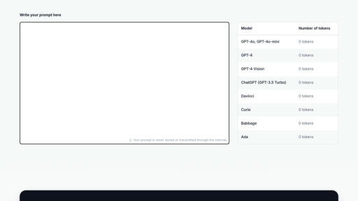 image of Prompt Token Counter