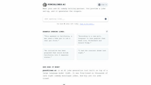 image of Punchlines.ai