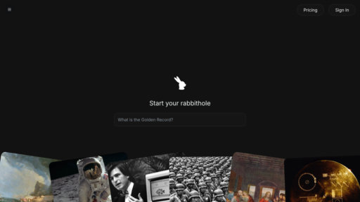 image of RabbitHoles AI