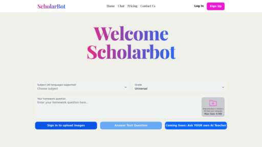image of ScholarBot