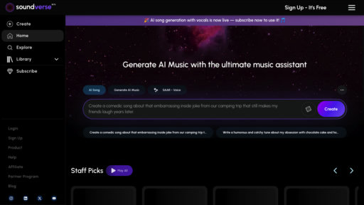 image of Soundverse AI