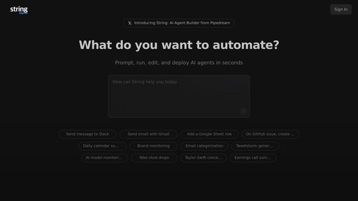 image of String.com