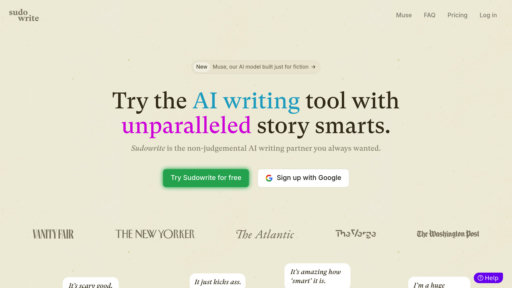 image of Sudowrite