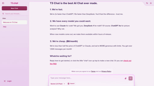 image of T3 Chat