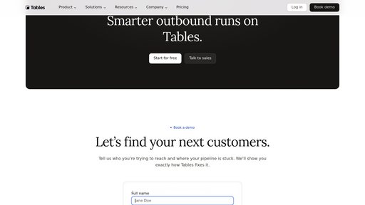 Tables