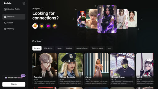 image of Talkie AI