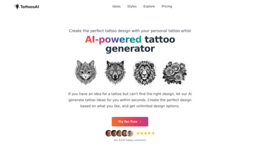 image of TattoosAI