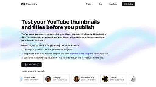 Thumblytics