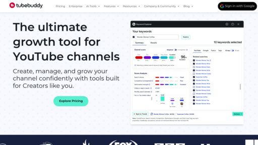 image of TubeBuddy