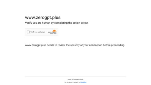 image of ZeroGPT Plus