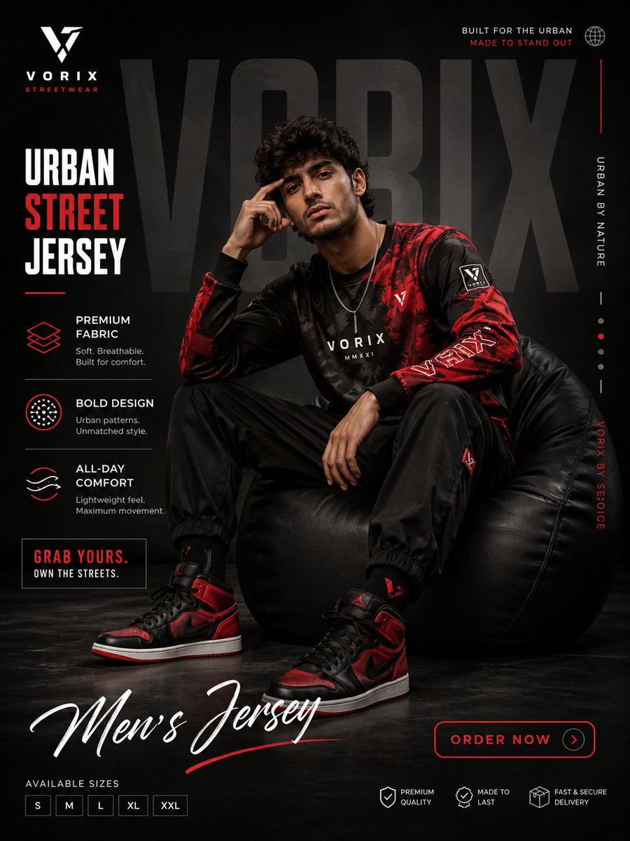 Póster de Moda Streetwear Premium