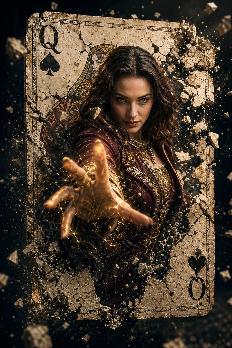 Filmplakat der Zauberin Pik-Dame
